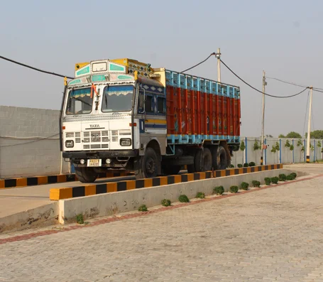 Dispatch truck at Patran Foods
